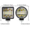 Driving Lamp 102W 1 PC Spot Lamp 10-30V 4 Inch Super Bright Spotlight Fog Light 6000K 34 LED Driving Lamp Car Accessories