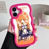 Date a Live Ямай Кагуя Чехол для мобильного телефона из ТПУ с волнистым краем для iPhone 17 16 15 14 13 12 11 Air Pro Max Plus Цветная крышка