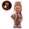 Solar Powered LED Tiki Light Solar Totem Figurine Ornaments LED Garden Light Decoration Crafts for