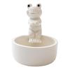 Halloween Ghost Ceramic Candle Holder Gnome Cat Angel Fox Hedgehog Frog Squirrel Candle Stand Candlestick Table Centerpiece Decoration