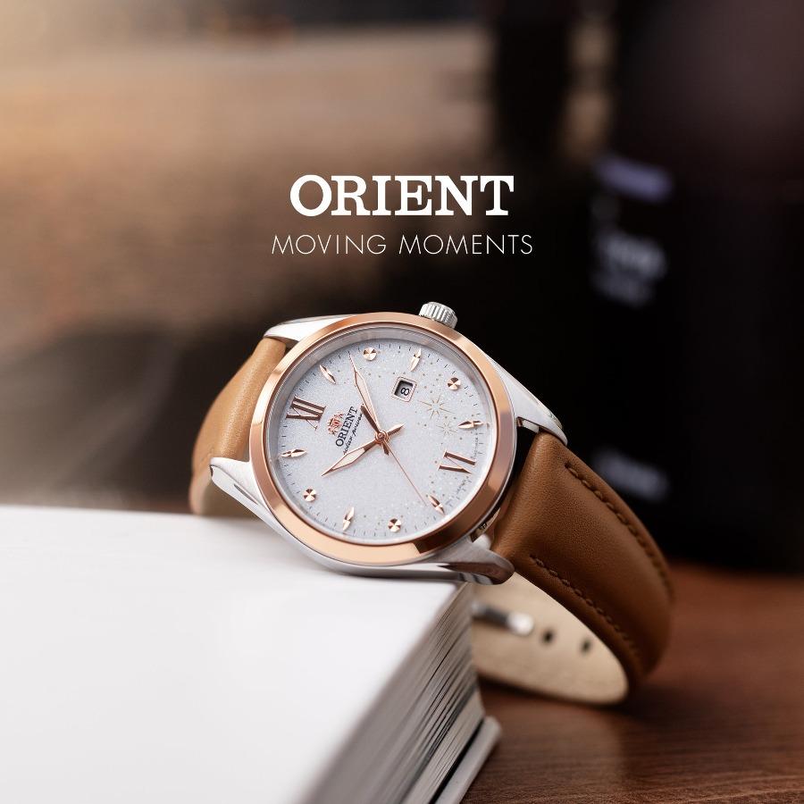 Женские солнечные часы Orient Warm Brown RA-WG0604S10B