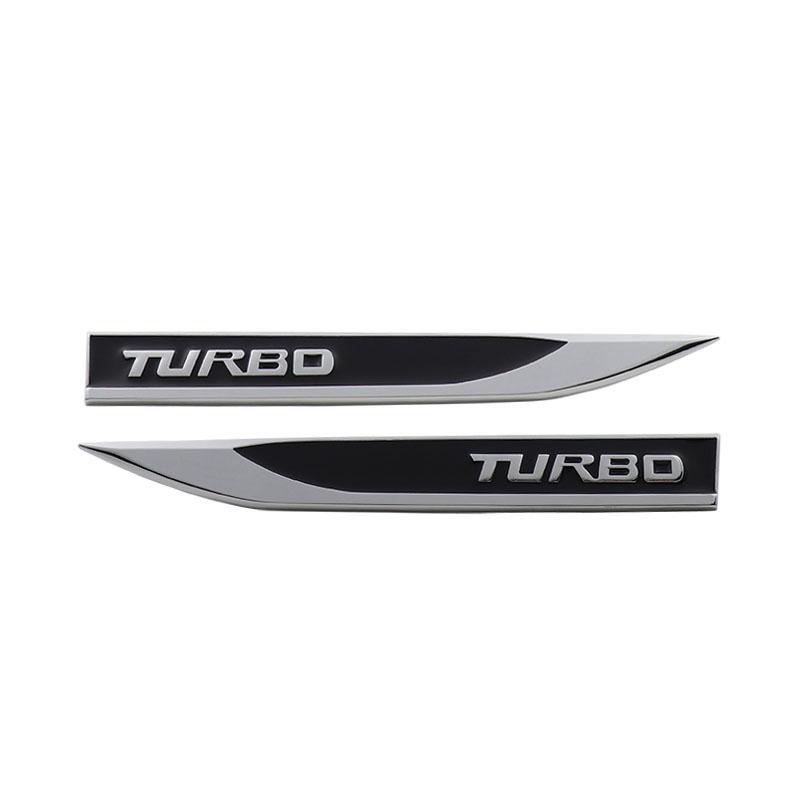 3D Стайлинг автомобиля TURBO для капота, крыла, багажника, задней крышки, табличка с названием, наклейка, эмблема, значок