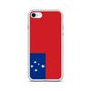 Coque iPhone - Samoa - Drapeau - Souple - Multicolore - Design Fin Et Léger