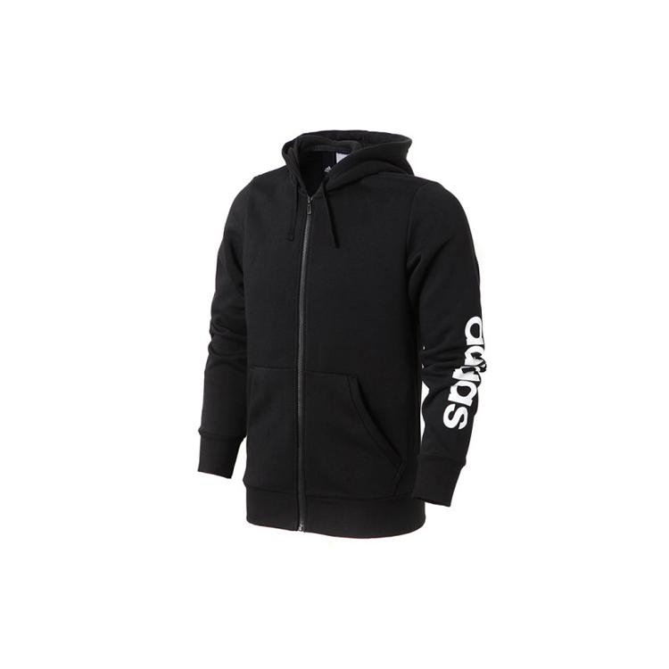 Adidas Jackets Men's Black Hooded Moderate Other BR4058