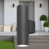 Applique extérieure RITA-S Gris 2x35W GU10 IP44