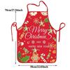 1 шт. Фартук Деда Мороза, украшение для рождественского ужина, для взрослых мужчин и женщин, для дома, кухни, готовки, выпечки, вечеринки, маслостойкий фартук