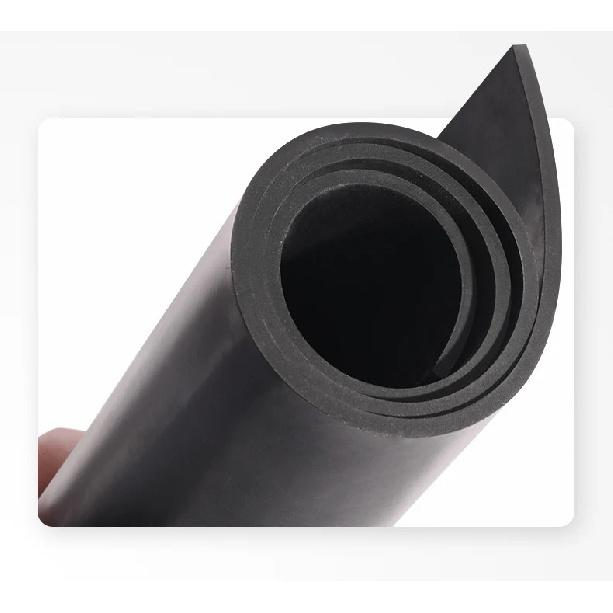 500 x 500mm Custom Made Slab NBR Nitrile Rubber Buna Plate Sheet Gasket 1mm 2mm 3mm Acid Oil Alkali Resistant Black