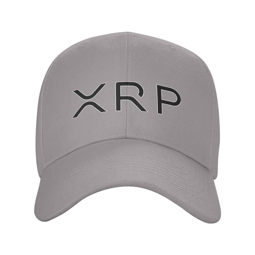 XRP Ripple Crypto Currency Sun Baseball Cap Summer Female Male Custom Logo Trucker Hat Hot Sale Classic Sports Baseball Caps