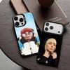 Чехол для телефона Singer B-Billie E-Eilish-H Для iPhone17,16,15,14,13,12,11 Plus,Pro Max Черный Конфетный серебристый чехол для телефона