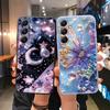 Чехол Butterfly Stars для iPhone Samsung A55 S24 FE S25 M35 A06 Xiaomi Redmi Note 13 Pro 14C Huawei Honor 200 противоударный матовый чехол для телефона с защитой от царапин
