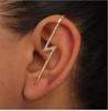 Gold Plated Zircon Thunderbolt Korean Earcuff