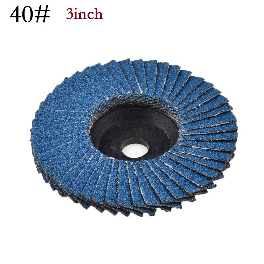 40# Carbon Steel Flap Disc DIY Enthusiasts Diameter