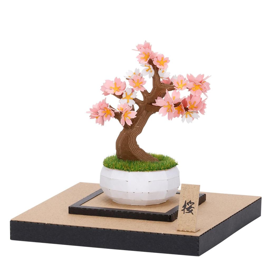 Kawada Paper Nano 360 Cherry Blossom Bonsai x 12 x 17 Ages 12 and Paper Craft Miniature Interior PS-12, 0.7 cm, Up, Kit, Kit, Design, PS-12
