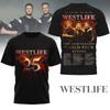 Westlife 2026 Мировой Европейский Ирландская поп-группа S-6XL 3D Футболка MZ412