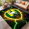ADO Den Haag Print Rug, Washable Floor Carpet, For Entryway Dorm Laundry Room Office Study, Home Decor Birthday Christmas Gift