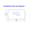 YB4835VA DC0-600V 1000V DC Цифровой дисплей Вольтметр и Амперметр Двойной дисплей Цифровой 1KV Высоковольтный измерительный прибор
