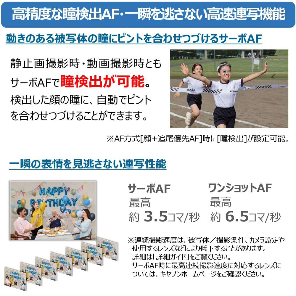 Canon Mirrorless Single Lens Camera EOS R100 Double Zoom Kit 356g (RF-S18-45+RF-S55-210) Black/APS-C/Approx. EOSR100-WZK