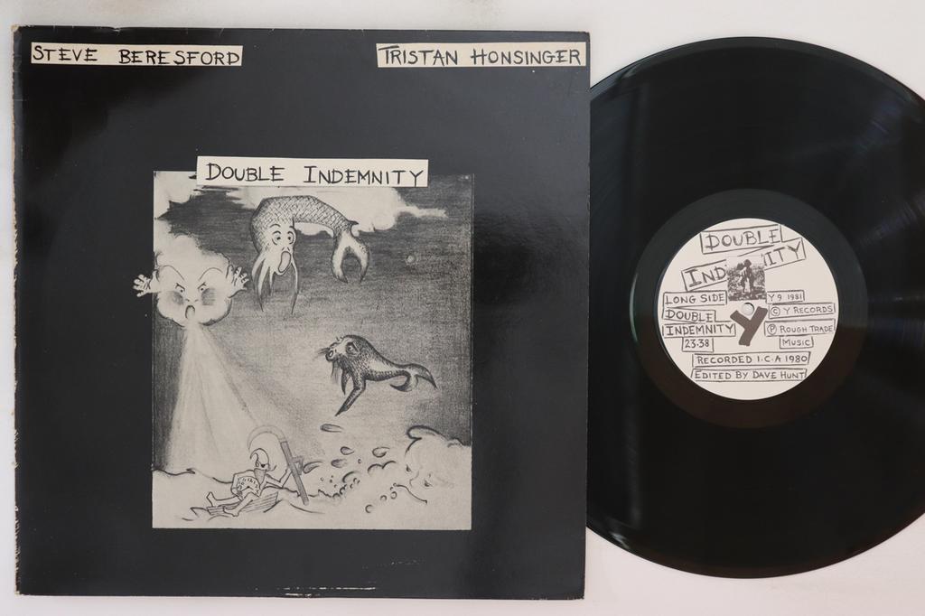 Виниловая пластинка STEVE BERESFORD, TRISTAN HONSINGER - Double Indemnity Y9 Y 1981 UK Jazz Б/у