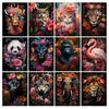 DIY Diamond Painting Flowers and Animals Cross Stitch Kit Mosaic Art Diamond Painting Full Circle/Square Diamond Home Decoration