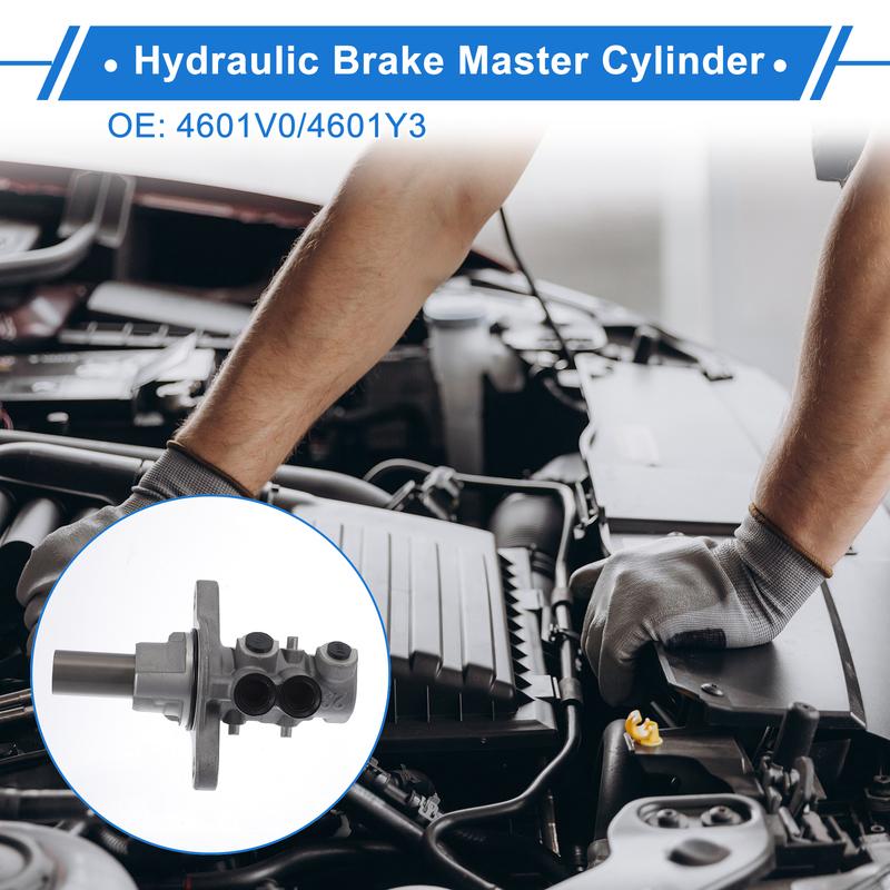 UXCELL Brake Master Cylinder No.4601V0/4601Y3 for Peugeot 308 CC 2009-2014 Hydraulic Master Cylinder Aluminum Alloy