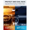 Складная солнцезащитная шторка на лобовое стекло Proadsy 2025 для RAV4, подходит для кроссовера RAV-4 SUV Crossover, TRD Off-Road, LE XLE Premium Limited.