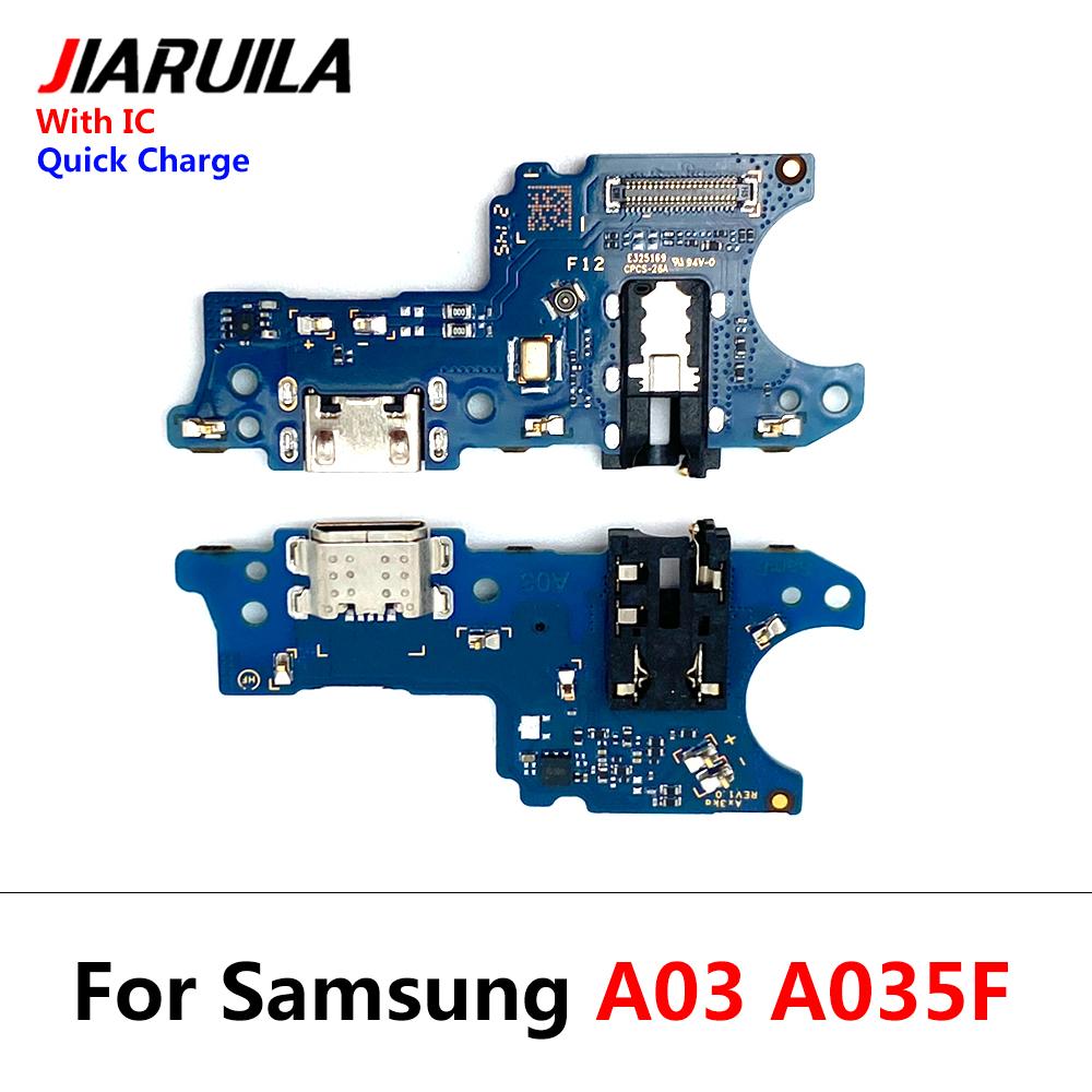 USB Charging Dock Board For Samsung A06 A02 A12 A03S A01 A03 Core A11 A71 A51 Charger Port Connector Flex Cable Repair Parts