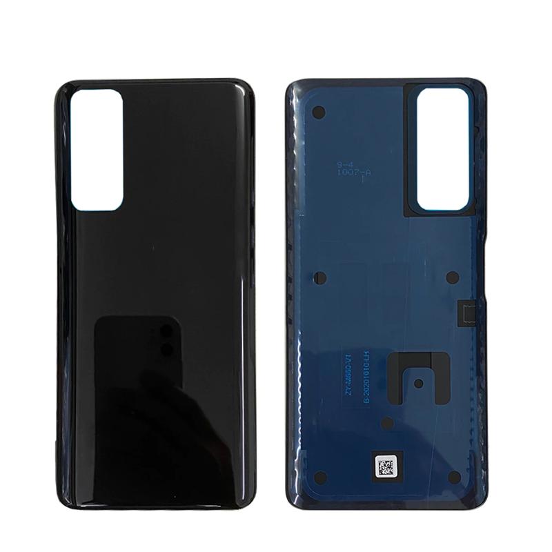 Задняя панель для Huawei P Smart 2021 Y7A PPA-LX2 LX3, задняя крышка аккумулятора, стеклянный корпус с объективом камеры