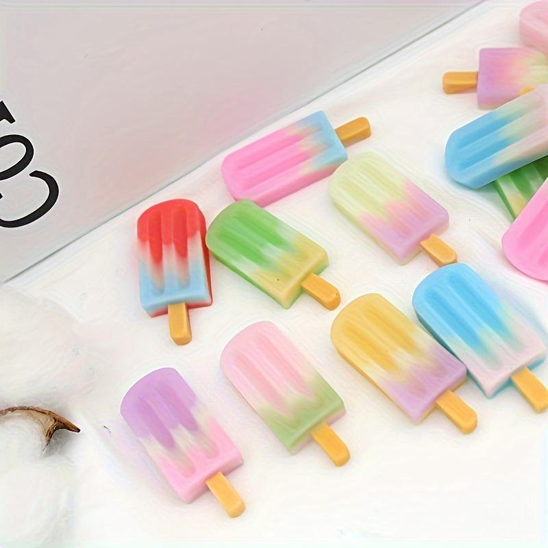 Набор из 8 магнитов на холодильник с милым мультяшным мороженым - Kawaii Kitchen & Office Decor, прочные магниты для белой доски, идеальный домашний декор