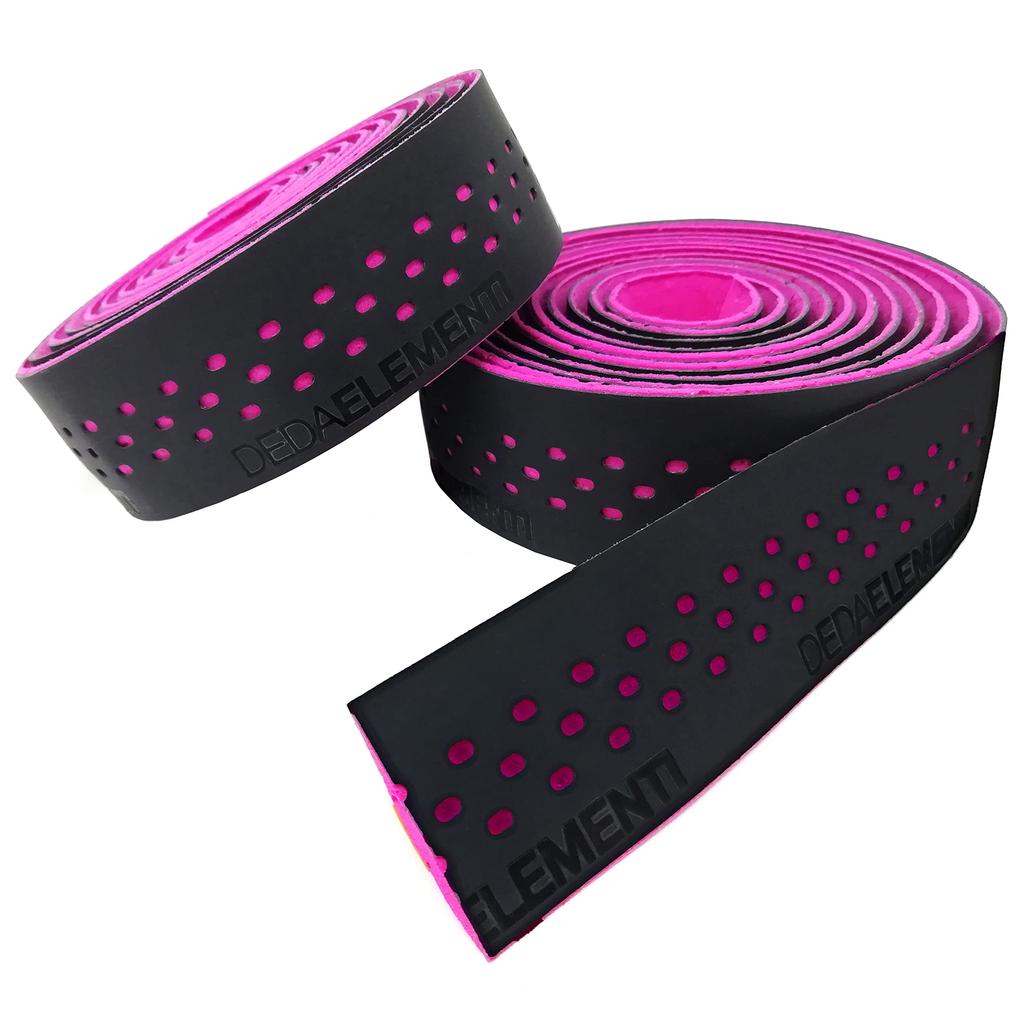 DEDA PRESA Bar DEDATAPE409 Tape, Black/Fuchsia,