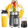 Angashion Juicer Can Crush Fruit Coffee For Baby 400W High 600ml Large Nutrition Easy To Safety Office Mixer, Ice, Smoothie, Vegetable, Juice, Mill,