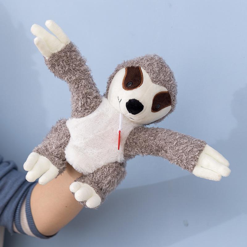 Children's Toys Ventriloquist Children's Plush Toys Animals Open Mouth Hand Puppets Birthday Gifts Girls Parent-child Games Dolls Dolls