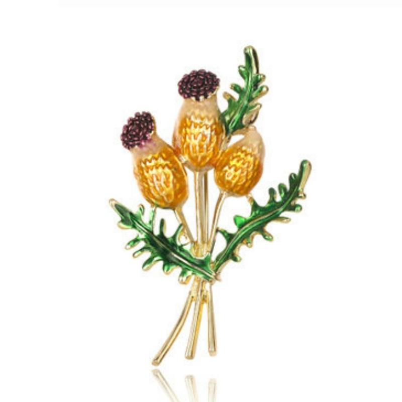 Blucome Букет, эмалированная брошь, заколки с цветком, сплав для женщин и мужчин, Свадебная вечеринка, праздничный корсаж, воротник, шляпа, аксессуары, бижутерия, подарок