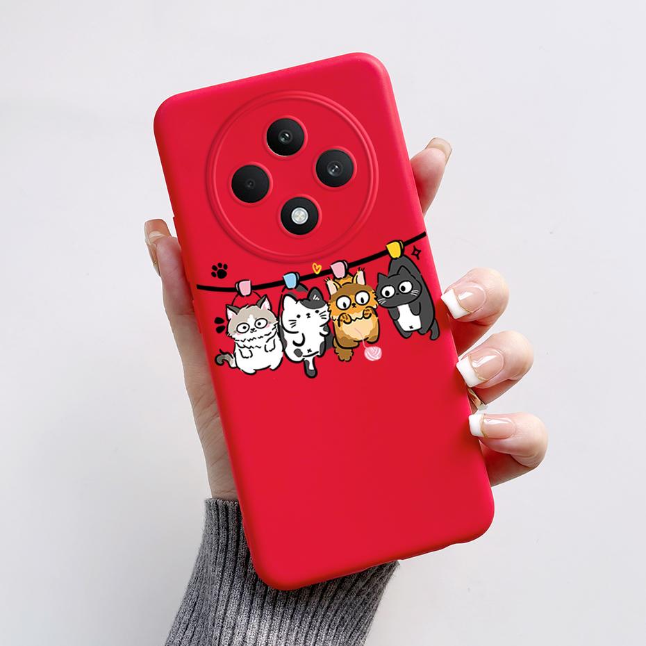 Чехол для OPPO Reno 12 FS 5G Медведь Лягушка Силиконовый Мягкий Чехол для Телефона для Oppo Reno 12 F Чехлы Reno12 FS Reno12FS 12 F 12F 12FS 4G 5G