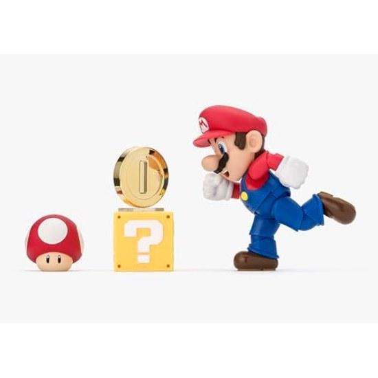TAMASHII NATIONS S.H. Figuarts Super Mario (SUPER MARIO) approximately 100mm ABS PVC painted movable figure