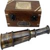 Telescope with Wooden Box ,The Scripture Joshua 1:9 Engraved Gifts, Confirmation Gift Ideas, Baptism Gift.