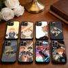 Аниме H-Haikyuu Хината Сёё Чехол для телефона для iPhone17,16,15,14,13 Plus,Pro Max Магнитный Для Magsafe Беспроводная зарядка