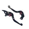 Easy Install foldable Brake & Clutch Levers Foldable Motorcycle Brake & Clutch Levers Simple Installation for Motorbike