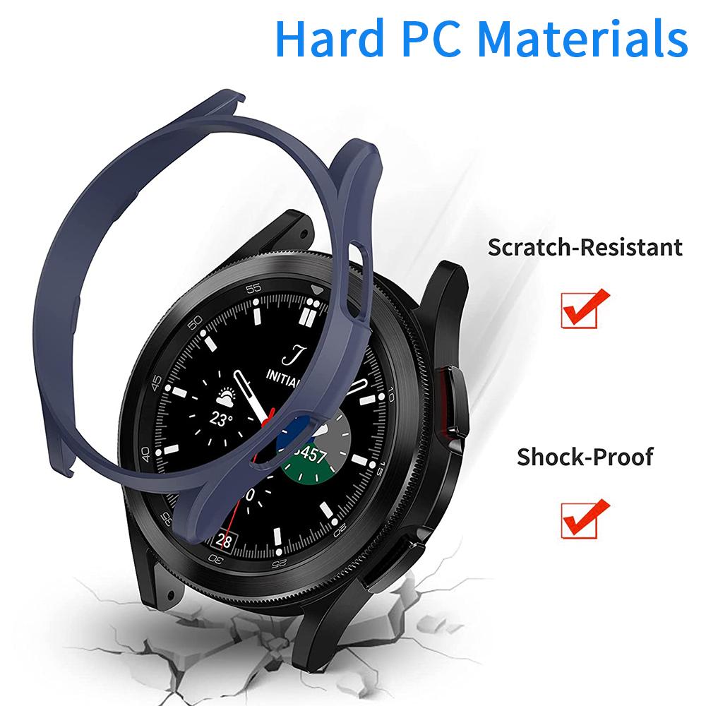 Чехол для Samsung Galaxy Watch 4/5/5Pro/6 40мм 44мм 45мм Матовый Защитный Полый Бампер Оболочка для Watch 6 Classic 43мм 47мм