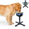 С 3 высотами и наклонной подставкой для миски для собаки, приподнятая кормушка для собаки, приподнятые миски для собаки, для средних и крупных собак