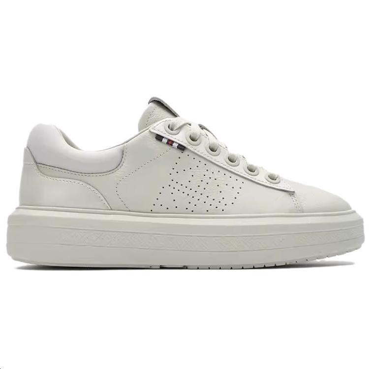 FILA Slip Resistant Abrasion Resistant Low top Skateboard Shoes Women's White F12W421206FWA
