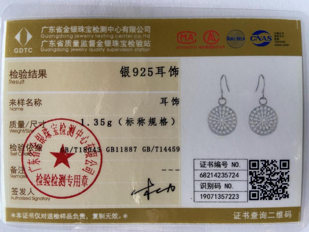 Модные серьги-подвески из стерлингового серебра 925 пробы, свадебные украшения