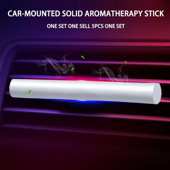 5 шт. автомобильный освежитель воздуха, очиститель, твердый парфюмерный диффузор, сменные сердечники