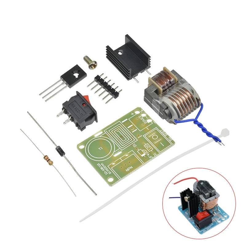 15KV High Frequency Transformer DC High Voltage Arc Ignition Generator Inverter Boost Coil Module Step Up Power Module DIY Kit