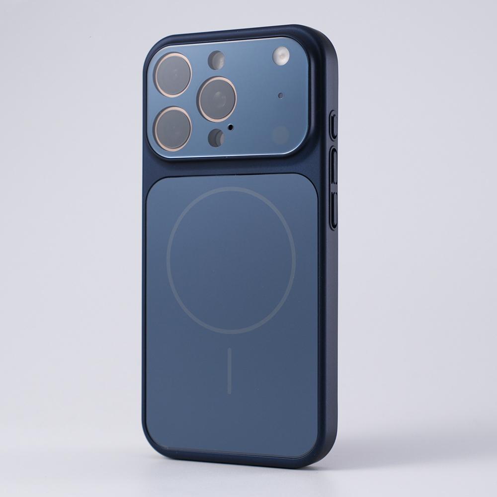 Plating Matte Glass Camera Protect Phone Case For For Iphone 17 16 15 14 13 Pro Max 17Pro 17 Air For Magsafe Magnetic Cover
