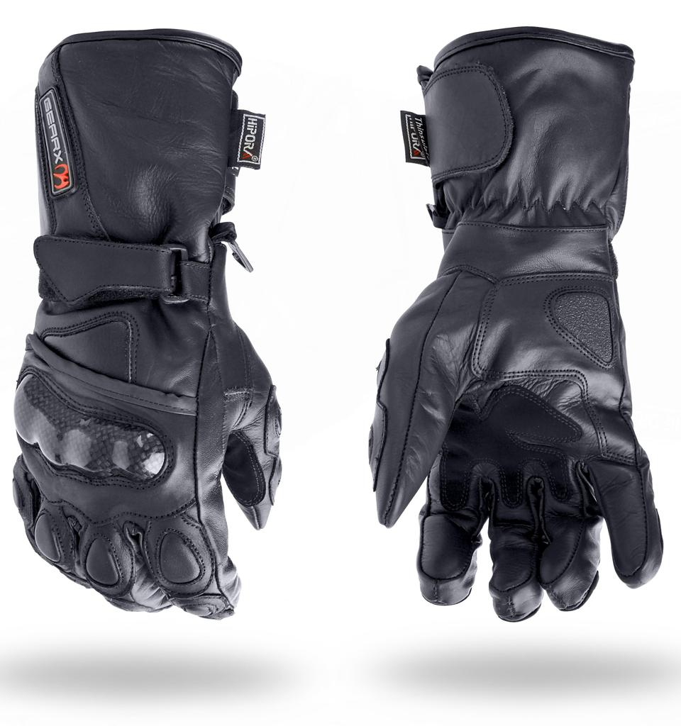Thermal Waterproof Motorbike Motorcycle Gloves Carbon Knuckle Protection