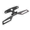 Motorcycle License Plate Bracket Taillight Fixed Folding Number Plate Frame Holder Light Mount Universal Motorbike Parts ATV