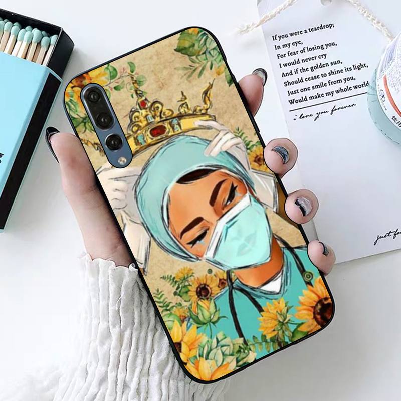 Чехол для телефона с изображением доктора и медсестры из мультфильма для Huawei P30 40 20 10 8 9 lite pro plus Psmart2019