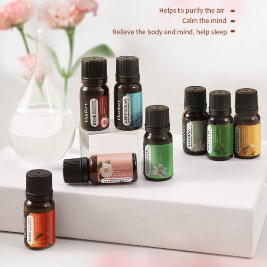 3 шт., 10 мл, набор водорастворимых ароматерапевтических масел, эфирное масло высокой концентрации для увлажнителей, диффузоров