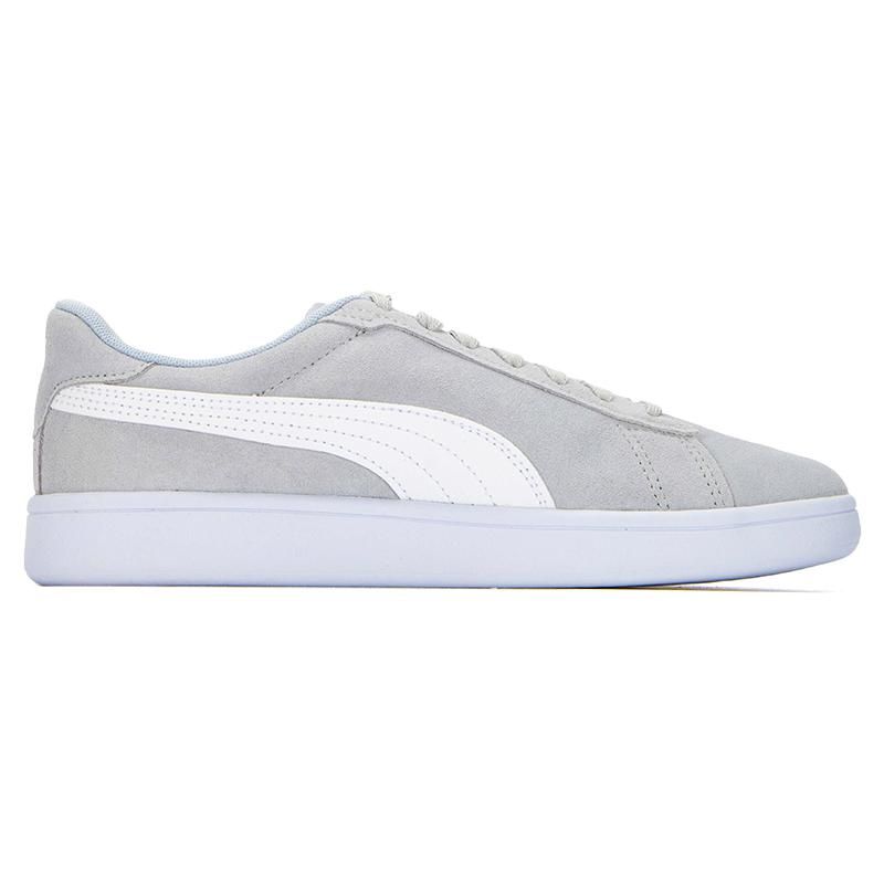 Puma Smash 3.0 Durable Breathable Low-Top Sneakers Unisex Sneakers Gray 390984-04