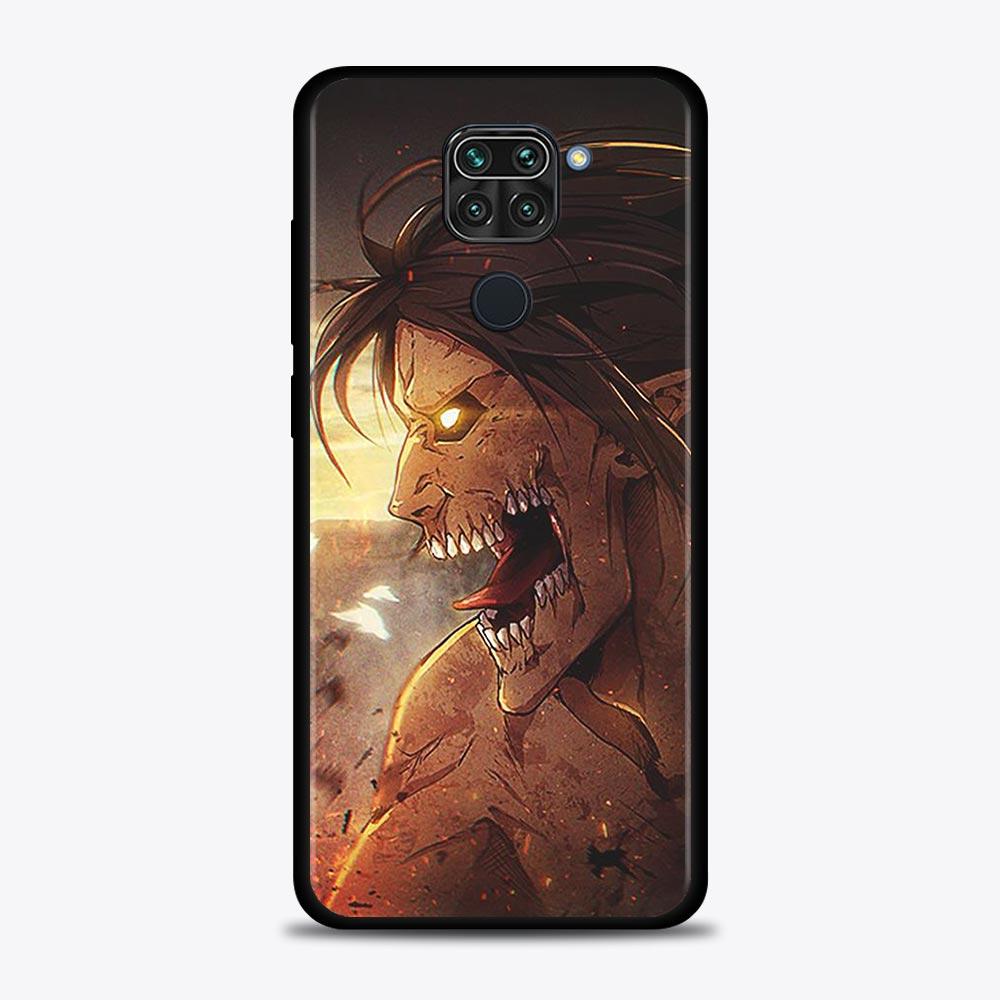 Attack On Titan Girl1 Anime Phone Shell For Xiaomi Redmi Note 10 9 9S 9T 8 8T 7 Pro Max Cover for Redmi K40 9 9T 9A 9C Soft Case